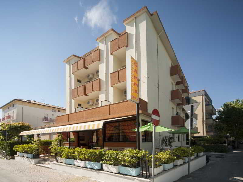 Hotel Rosa Римини Экстерьер фото