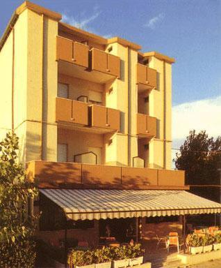 Hotel Rosa Римини Экстерьер фото